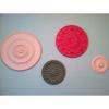 imageEkena Millwork CM11LIUWF 1114 x 118 Linus Ceiling Medallion Ultra Pure WhitePlatinum Metallic Series