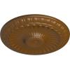imageEkena Millwork CM11LIUWF 1114 x 118 Linus Ceiling Medallion Ultra Pure WhiteSmokey Topaz Flat Finish