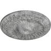imageEkena Millwork CM11LIUWF 1114 x 118 Linus Ceiling Medallion Ultra Pure WhiteUltra Pure White Crackle Flat Finish