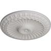 imageEkena Millwork CM11LIUWF 1114 x 118 Linus Ceiling Medallion Ultra Pure WhiteUltra Pure White Flat Finish