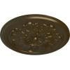 imageEkena Millwork CM12LEAMF 1234 x 78 Legacy Acanthus Ceiling Medallion AmericanaBrass Metallic Series