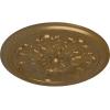 imageEkena Millwork CM12LEAMF 1234 x 78 Legacy Acanthus Ceiling Medallion AmericanaHandPainted Pale Gold