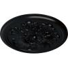 imageEkena Millwork CM12LEAMF 1234 x 78 Legacy Acanthus Ceiling Medallion AmericanaJet Black Flat Finish