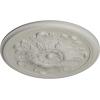 imageEkena Millwork CM12LEAMF 1234 x 78 Legacy Acanthus Ceiling Medallion AmericanaPot of Cream Flat Finish
