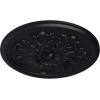imageEkena Millwork CM12LEAMF 1234 x 78 Legacy Acanthus Ceiling Medallion AmericanaSteel Gray Metallic Series