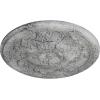 imageEkena Millwork CM12LEAMF 1234 x 78 Legacy Acanthus Ceiling Medallion AmericanaUltra Pure White Crackle Flat Finish
