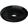 imageEkena Millwork CM20BE1PAS Berkshire Ceiling Medallion Pale GoldBlack Pearl Metallic Series
