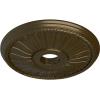 imageEkena Millwork CM20BE1PAS Berkshire Ceiling Medallion Pale GoldBrass Metallic Series