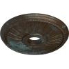 imageEkena Millwork CM20BE1PAS Berkshire Ceiling Medallion Pale GoldBronze Blue Patina Metallic Series