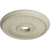 imageEkena Millwork CM20BE1PAS Berkshire Ceiling Medallion Pale GoldClear Yellow Flat Finish