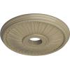 imageEkena Millwork CM20BE1PAS Berkshire Ceiling Medallion Pale GoldGobi Desert Flat Finish