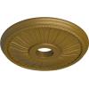 imageEkena Millwork CM20BE1PAS Berkshire Ceiling Medallion Pale GoldGold Rush Metallic Series