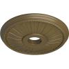 imageEkena Millwork CM20BE1PAS Berkshire Ceiling Medallion Pale GoldMississippi Mud Flat Finish