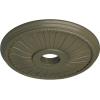 imageEkena Millwork CM20BE1PAS Berkshire Ceiling Medallion Pale GoldPainted Turtle Flat Finish