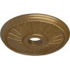 imageEkena Millwork CM20BE1PAS Berkshire Ceiling Medallion Pale GoldPale Gold Metallic Series