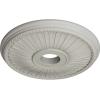 imageEkena Millwork CM20BE1PAS Berkshire Ceiling Medallion Pale GoldPot of Cream Flat Finish
