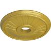 imageEkena Millwork CM20BE1PAS Berkshire Ceiling Medallion Pale GoldRich Gold Metallic Series