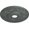 imageEkena Millwork CM20VIPCF Vienna Ceiling Medallion fits Canopies up to 6 12 Pot of CreamAthenian Green Crackle Flat Finish