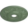 imageEkena Millwork CM20VIPCF Vienna Ceiling Medallion fits Canopies up to 6 12 Pot of CreamAthenian Green Flat Finish