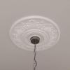 imageEkena Millwork CM20VIPCF Vienna Ceiling Medallion fits Canopies up to 6 12 Pot of CreamPrimed