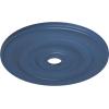 imageEkena Millwork CM26JEBLF Jefferson Ceiling Medallion 26 12OD x 3 58ID x 1 12P Fits Canopies up to 5 HandPainted Jet BlackAmericana Flat Finish