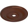 imageEkena Millwork CM26JEBLF Jefferson Ceiling Medallion 26 12OD x 3 58ID x 1 12P Fits Canopies up to 5 HandPainted Jet BlackCopper Penny Metallic Series
