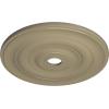 imageEkena Millwork CM26JEBLF Jefferson Ceiling Medallion 26 12OD x 3 58ID x 1 12P Fits Canopies up to 5 HandPainted Jet BlackGobi Desert Flat Finish
