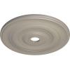 imageEkena Millwork CM26JEBLF Jefferson Ceiling Medallion 26 12OD x 3 58ID x 1 12P Fits Canopies up to 5 HandPainted Jet BlackPearl White Metallic Series