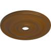 imageEkena Millwork CM26JEBLF Jefferson Ceiling Medallion 26 12OD x 3 58ID x 1 12P Fits Canopies up to 5 HandPainted Jet BlackSmokey Topaz Flat Finish