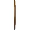 imageEkena Millwork CM26JEBLF Jefferson Ceiling Medallion 26 12OD x 3 58ID x 1 12P Fits Canopies up to 5 HandPainted Jet BlackSmokey Topaz Flat Finish