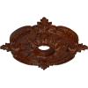 imageEkena Millwork CM28BESTC 2838 x 334 x 158 Benson Classic Ceiling Medallion Smokey Topaz CrackleBurnished Mahogany Crackle Flat Finish