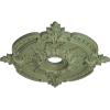 imageEkena Millwork CM28BESTC 2838 x 334 x 158 Benson Classic Ceiling Medallion Smokey Topaz CrackleCloud Burst Crackle Flat Finish