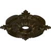 imageEkena Millwork CM28BESTC 2838 x 334 x 158 Benson Classic Ceiling Medallion Smokey Topaz CrackleGreen Gold Metallic Series