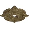 imageEkena Millwork CM28BESTC 2838 x 334 x 158 Benson Classic Ceiling Medallion Smokey Topaz CrackleMississippi Mud Crackle Flat Finish