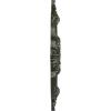 imageEkena Millwork CM28BESTC 2838 x 334 x 158 Benson Classic Ceiling Medallion Smokey Topaz CracklePainted Turtle Crackle Flat Finish