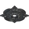 imageEkena Millwork CM28BESTC 2838 x 334 x 158 Benson Classic Ceiling Medallion Smokey Topaz CracklePewter Metallic Series