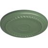 imageEkena Millwork Small Alexandria HandPainted Ceiling Medallion Copper Green PatinaAthenian Green Flat Finish