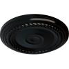 imageEkena Millwork Small Alexandria HandPainted Ceiling Medallion Copper Green PatinaBlack Pearl Metallic Series