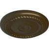 imageEkena Millwork Small Alexandria HandPainted Ceiling Medallion Copper Green PatinaBrass Metallic Series