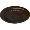imageEkena Millwork Small Alexandria HandPainted Ceiling Medallion Copper Green PatinaBronze Metallic Series