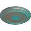 imageEkena Millwork Small Alexandria HandPainted Ceiling Medallion Copper Green PatinaCopper Green Patina Metallic Series