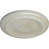 imageEkena Millwork Small Alexandria HandPainted Ceiling Medallion Copper Green PatinaFlash Blue Metallic Series