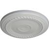 imageEkena Millwork Small Alexandria HandPainted Ceiling Medallion Copper Green PatinaFrost Flat Finish