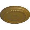 imageEkena Millwork Small Alexandria HandPainted Ceiling Medallion Copper Green PatinaGold Rush Metallic Series