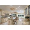 imageEkena Millwork Small Alexandria HandPainted Ceiling Medallion Copper Green PatinaSteel Gray Metallic Series