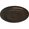 imageEkena Millwork Small Alexandria HandPainted Ceiling Medallion Copper Green PatinaStone Hearth Crackle Flat Finish