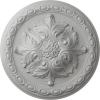 image11 38OD x 2P Acanthus Ceiling MedallionHandPainted Frost
