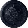 image11 38OD x 2P Acanthus Ceiling MedallionHandPainted Midnight Dream