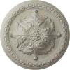 image11 38OD x 2P Acanthus Ceiling MedallionHandPainted Pot of Cream Crackle