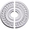 imageEkena Millwork CM16WR2 16 14OD x 3 58ID x 1P Wreath Ceiling Medallion Fits Canopies up to 512 2 Piece